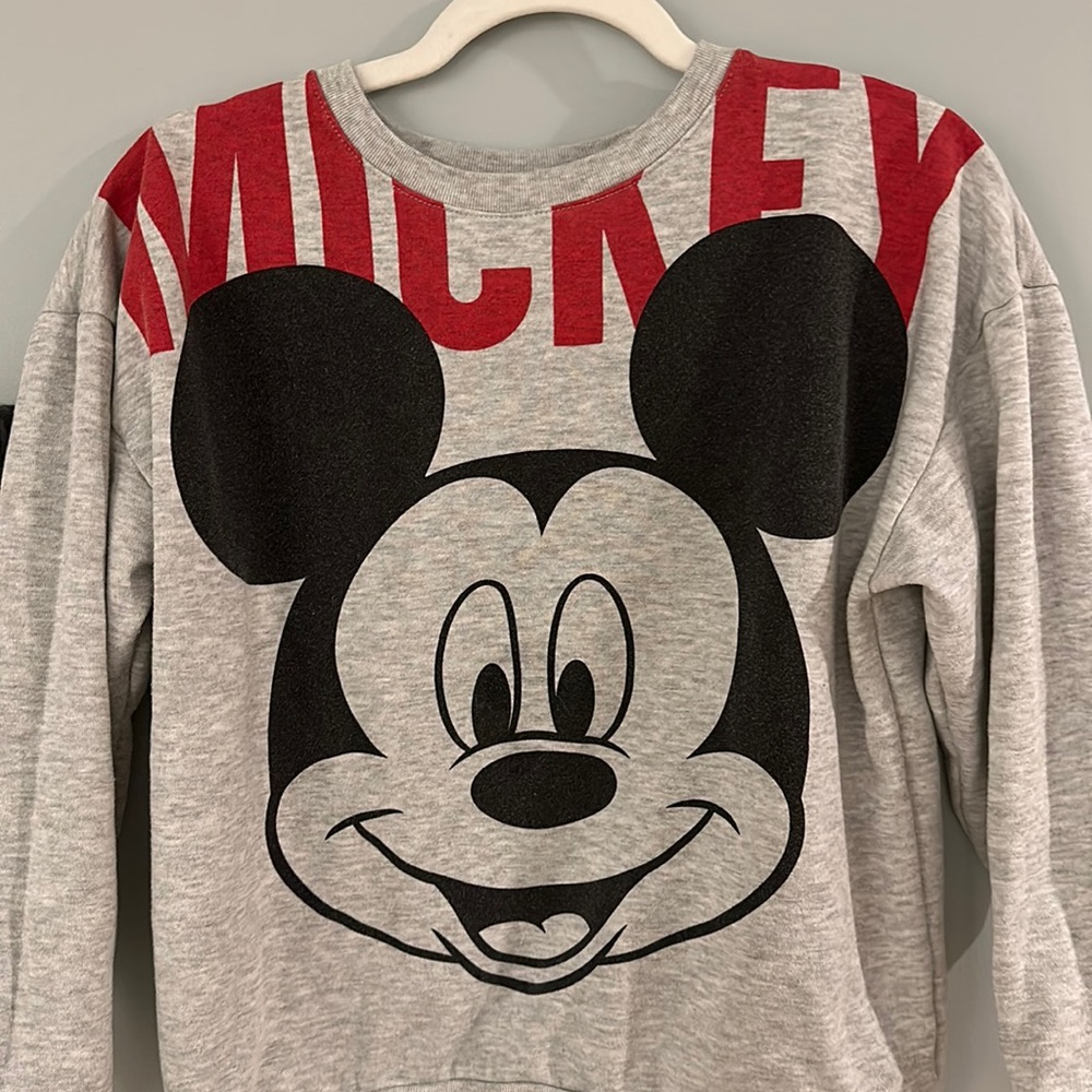 Disney Mickey crew neck- size small sweatshirt